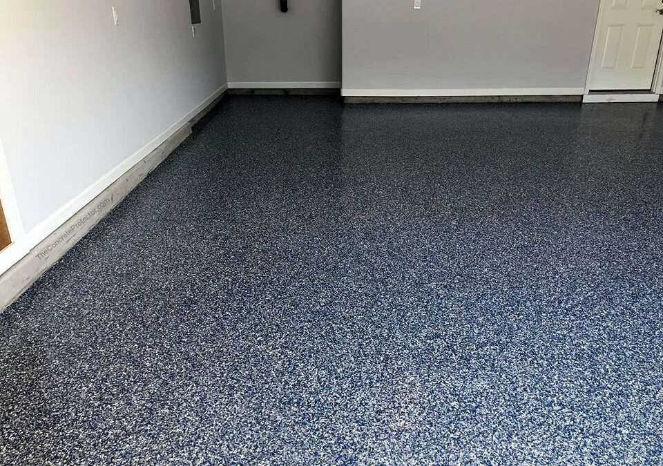 How to clean a garage floor